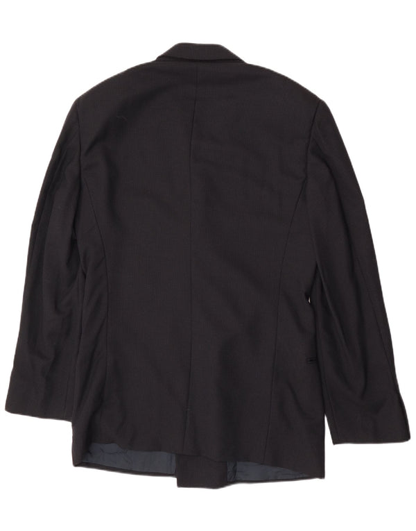 Blazer pentru bărbați Giorgio Armani IT 46 Small Bleumarin Clasic