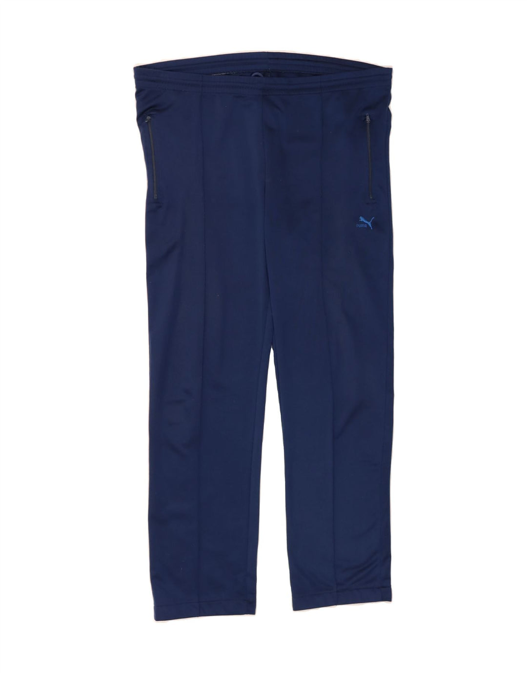 PUMA Womens Tracksuit Trousers US 6 Medium  Navy Blue Polyester Vintage Puma and Second-Hand Puma from Messina Hembry 
