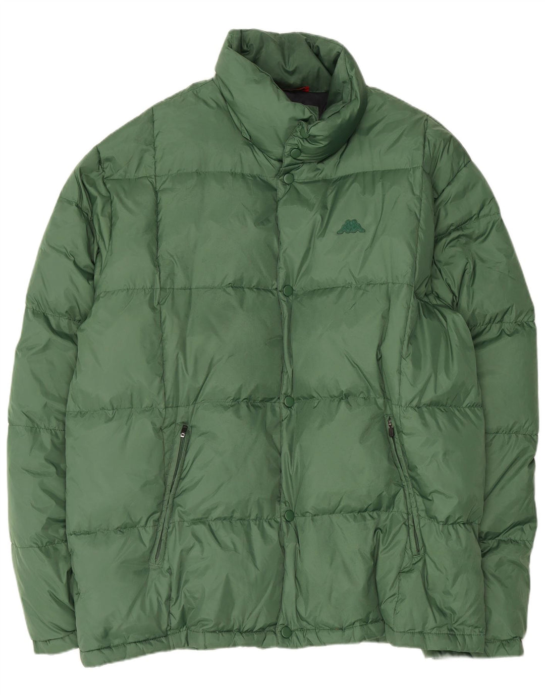 Jachetă căptușită pentru bărbați Kappa UK 46 3XL Verde Poliamidă