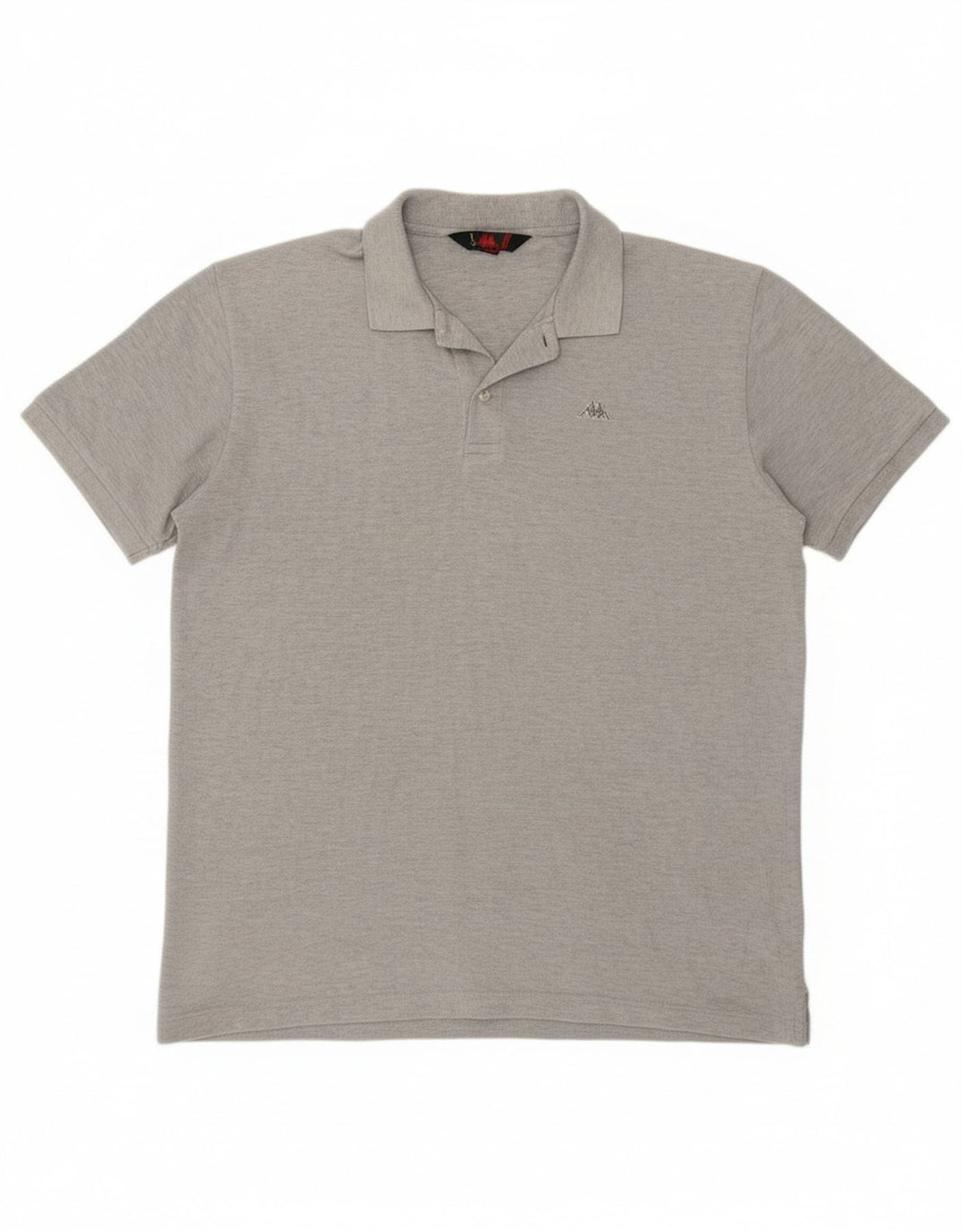 KAPPA Mens Polo Shirt XL Grey Cotton