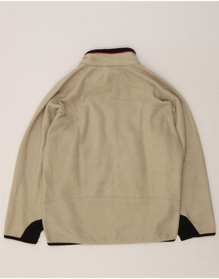 Jachetă pentru bărbați Fila Fleece UK 36, Bej, Poliester Colorblock