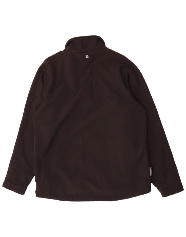 Jachetă Windbreaker pentru bărbați Mountain Warehouse UK 40 Poliester negru mare