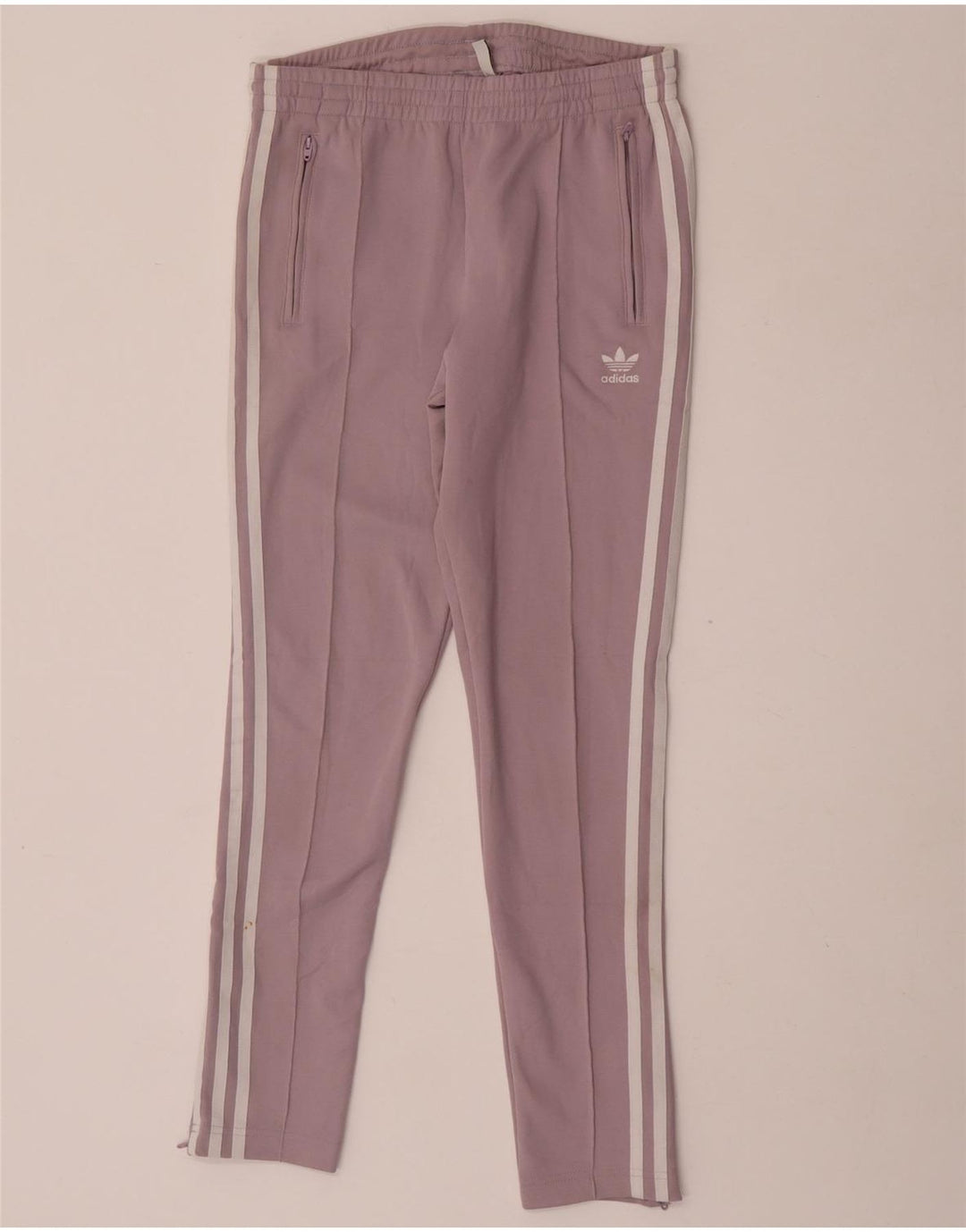 Pantaloni de trening Adidas pentru femei UK 8 Poliester violet mic