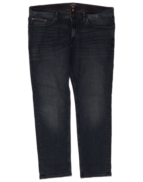 Blugi pentru bărbați Tommy Hilfiger Layton Slim W38 L30 Bumbac albastru