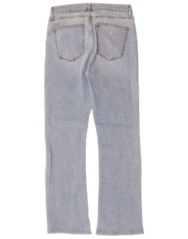 Blugi evazați sexy de damă GUESS W30 L31 albastru