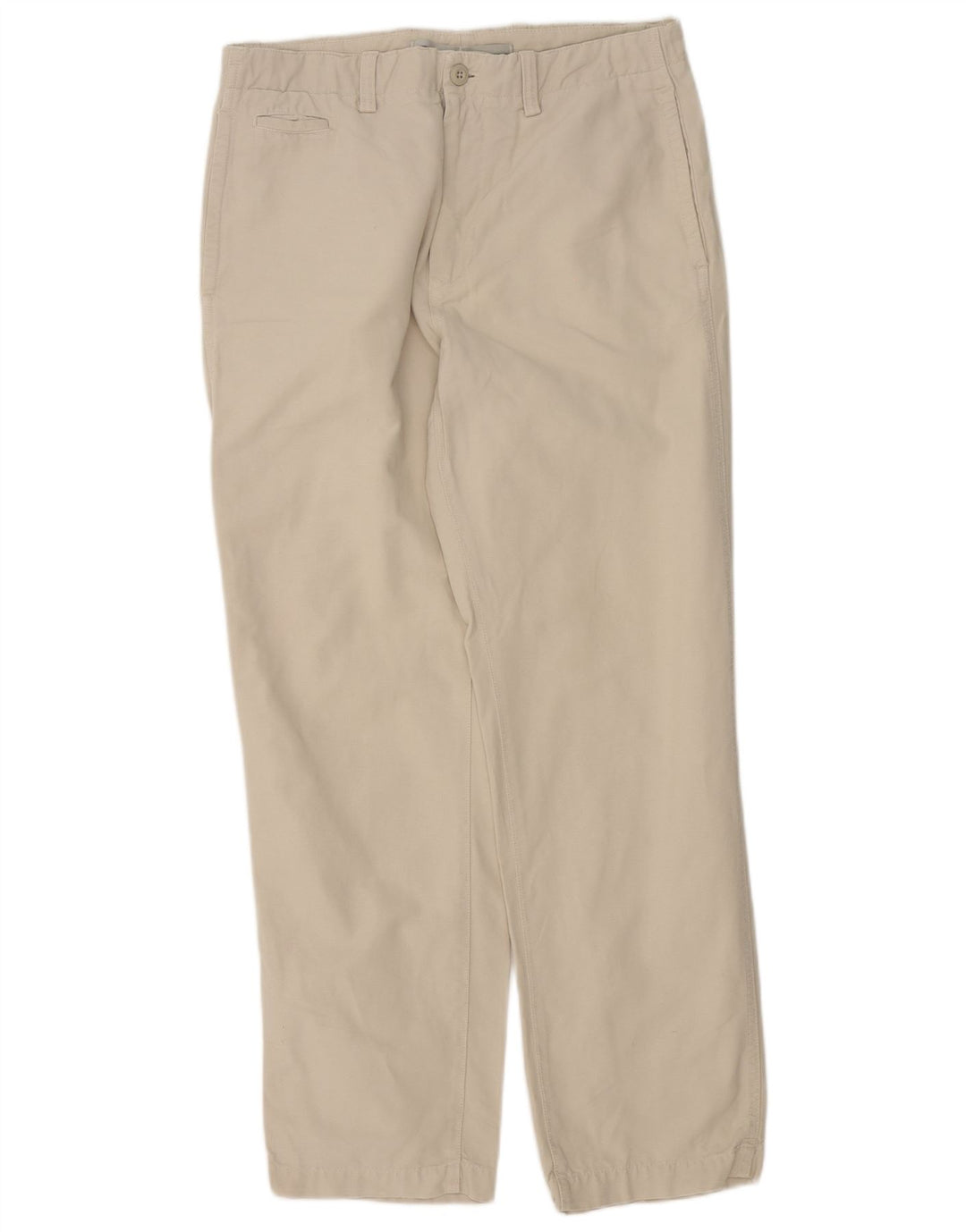 Massimo Dutti Pantaloni Chino Drepți Bărbați EU 40 Mediu L31 L30 Bej