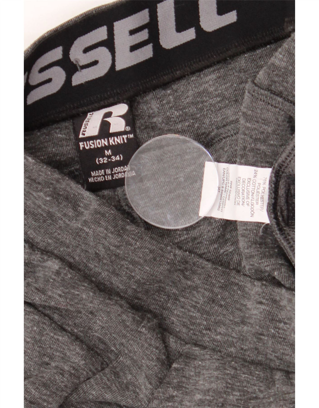 Pantaloni de trening pentru bărbați RUSSELL ATHLETIC Pantaloni de jogging, gri mediu, pete