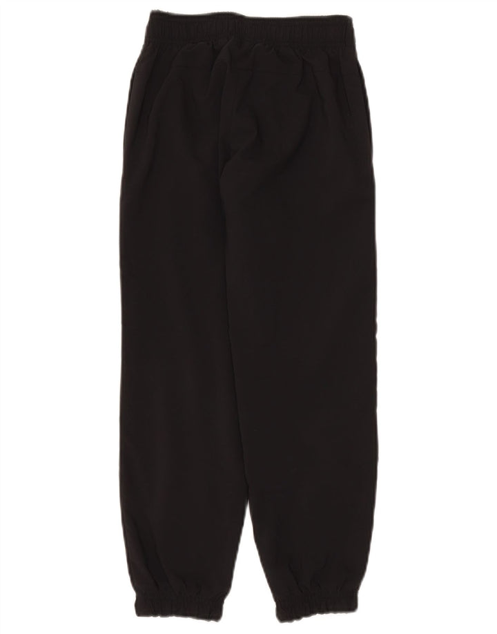 Pantaloni de trening Adidas baieti Joggeri 7-8 ani poliester negru