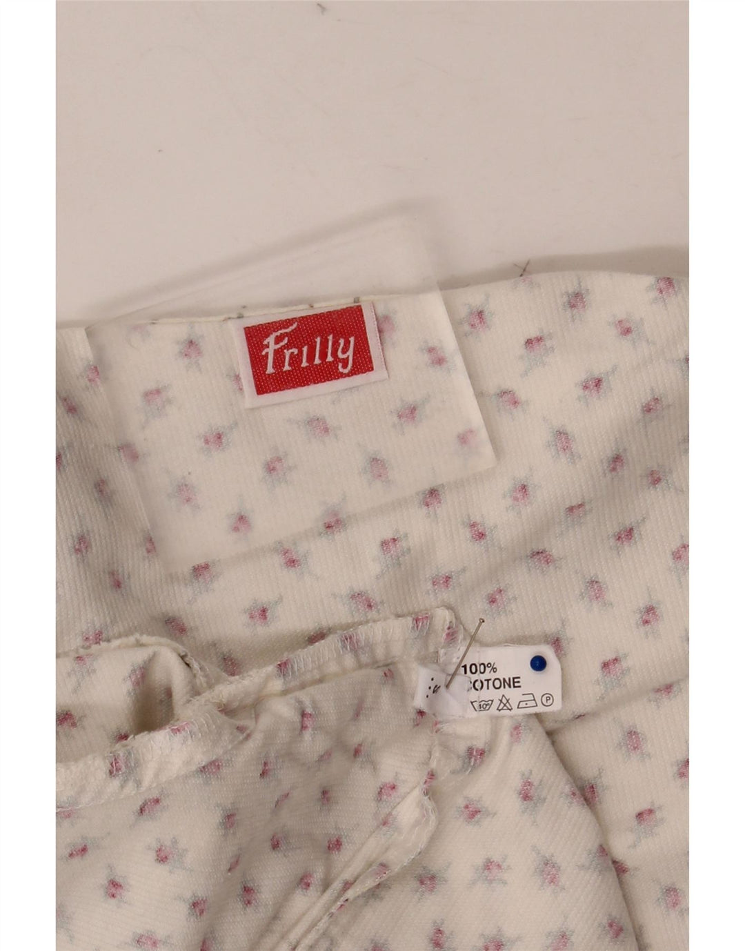 Bluză cămașă pentru femei VINTAGE UK 10 mic, bej, floral, bumbac