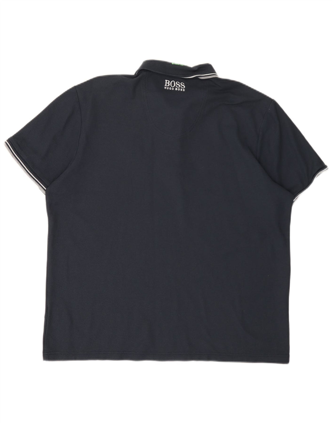 Cămașă polo HUGO BOSS pentru bărbați 2XL bumbac bleumarin