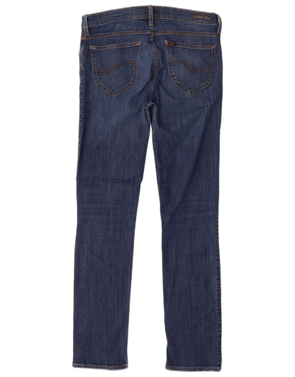 Blugi drepti LEE Jade pentru femei W32 L32 bumbac albastru