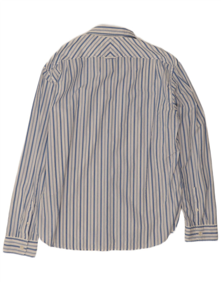 Cămașă Dockers pentru bărbați XL, albastru, bumbac cu dungi