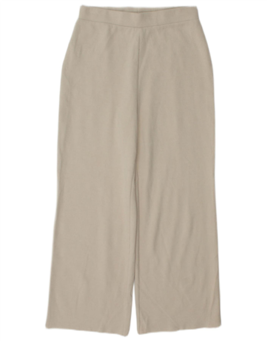 Pantaloni de trening din tricot Zara pentru femei UK 10 Small Off White