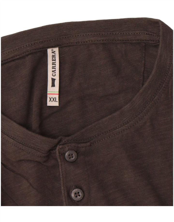 Tricou pentru bărbați Carrera Top 2XL bumbac gri
