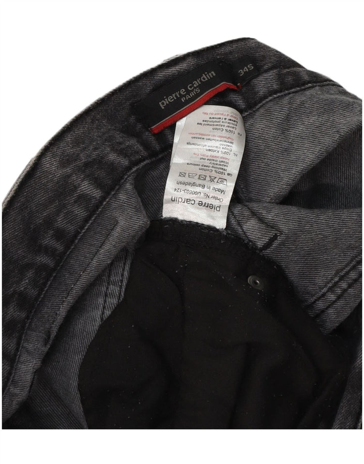Jeans drept bărbați Pierre Cardin W34 L28 bumbac gri