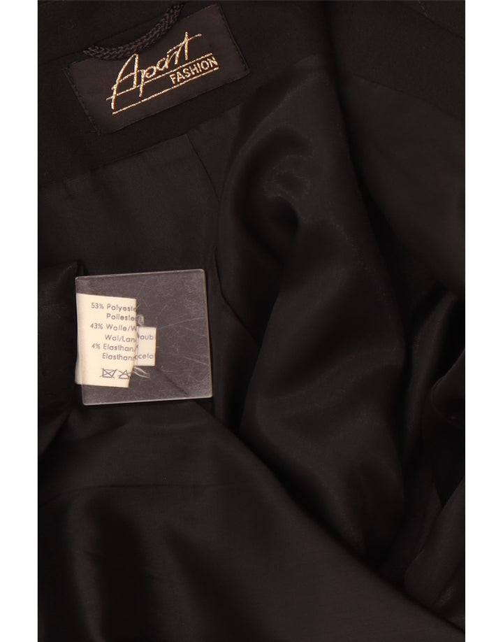 Apart Jachetă cu paragate pentru femei UK 14 Poliester mediu negru