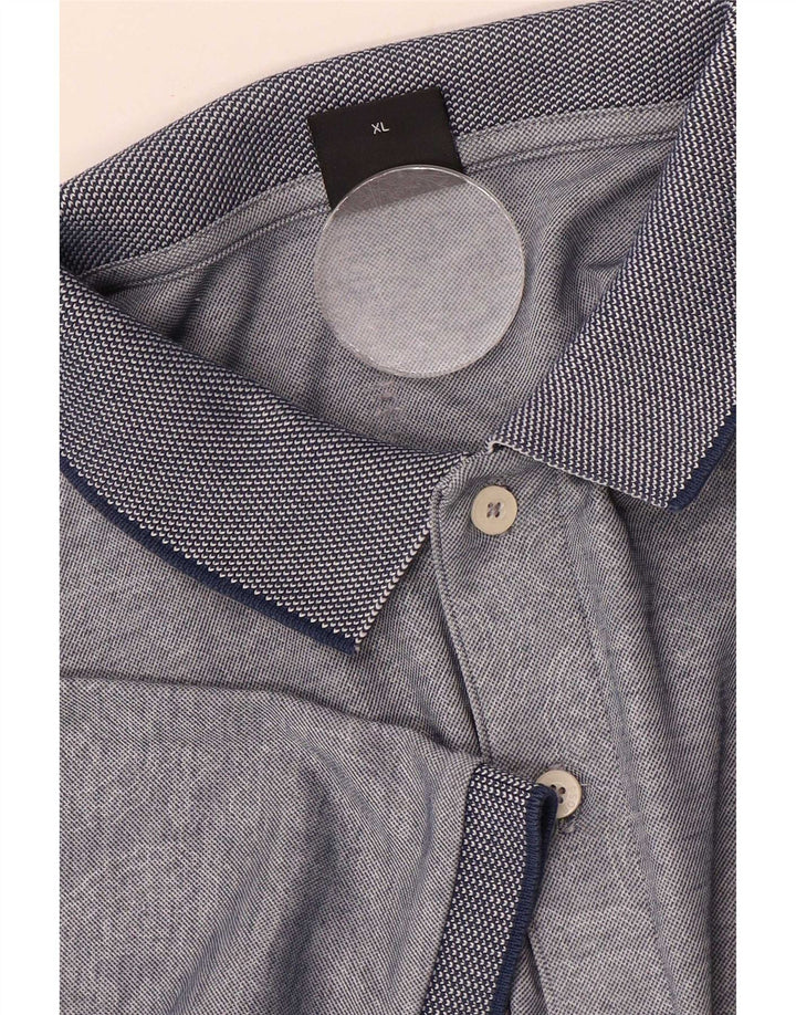 Tricou polo pentru bărbați Hugo Boss XL bleumarin