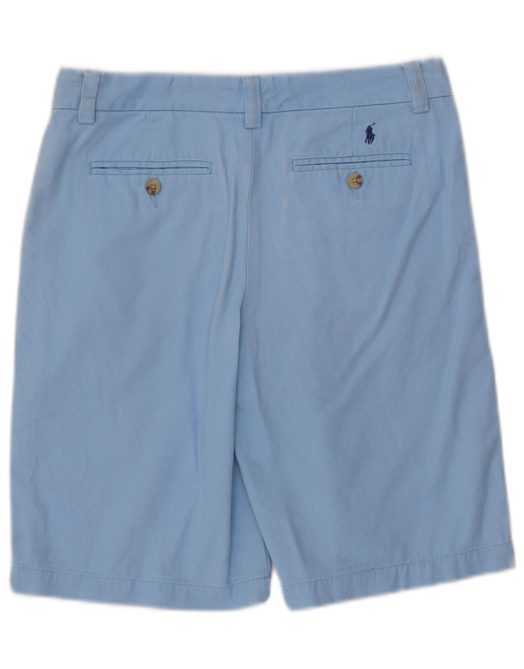 POLO RALPH LAUREN Pantaloni scurți chino pentru băieți 15-16 ani W30 bumbac albastru
