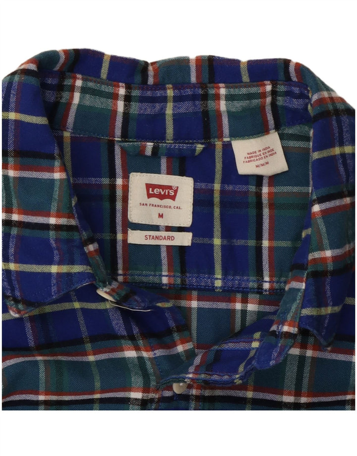 Cămașă de flanel pentru bărbați LEVI'S, cu ajustare standard, din bumbac cu carouri multicolore