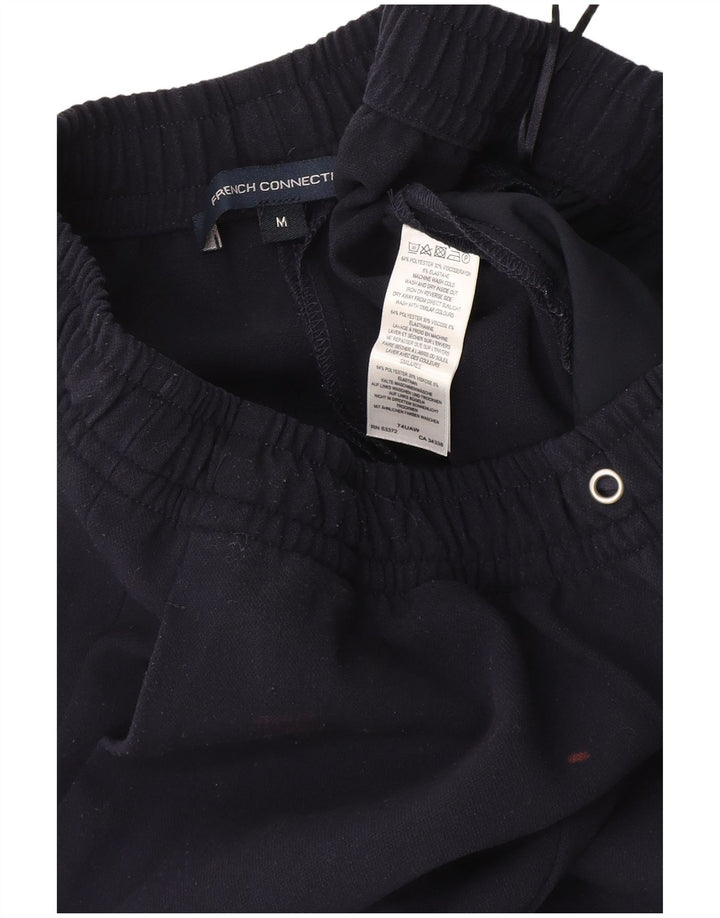 Pantaloni tăiați pentru femei French Connection Medium W28 L25 Bleumarin