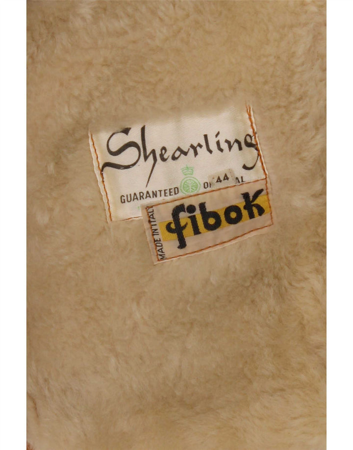 Jachetă Fibok din shearling pentru femei IT 44 maro mediu