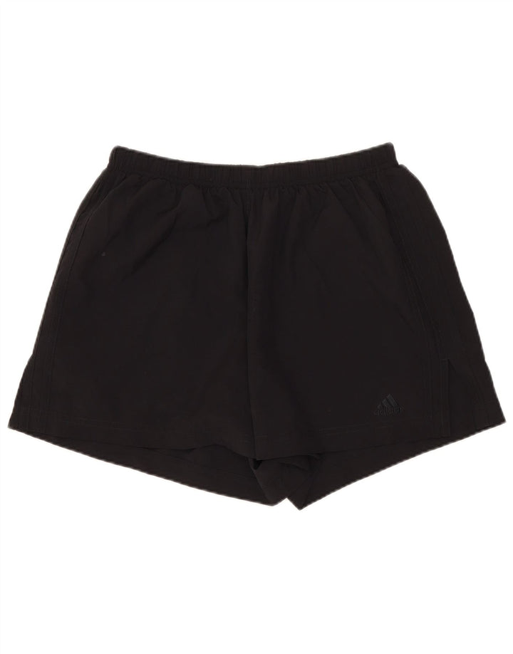 Pantaloni scurți sport Adidas pentru femei UK 12 Medium Black Poliester