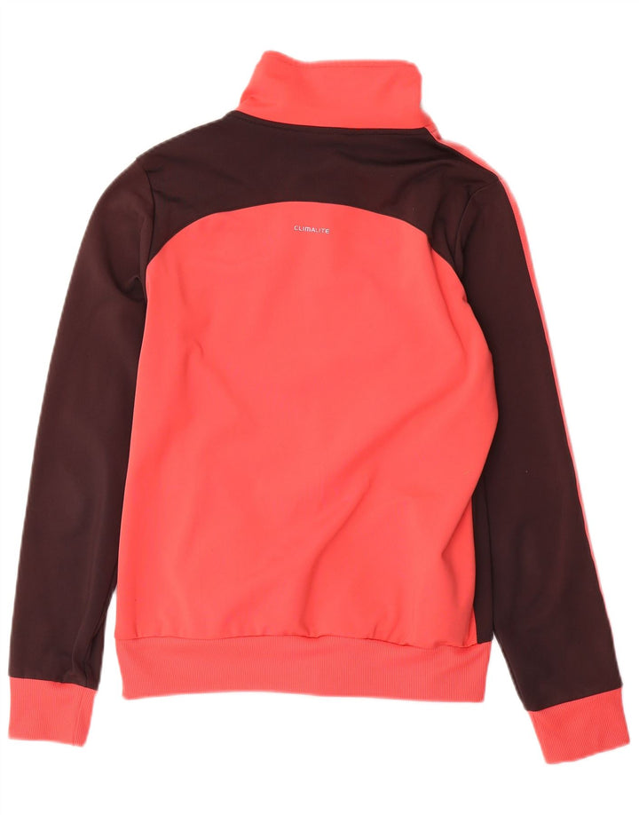Jachetă de top pentru trening Clima 365 ADIDAS pentru femei UK 20 2XL roz colorblock