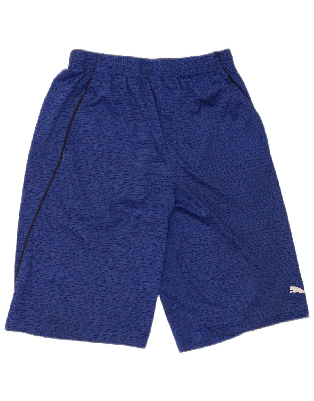 Pantaloni scurți sport Puma pentru băieți 13-14 ani XL bleumarin poliester pătat