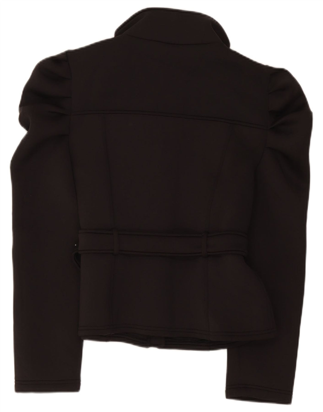 Bomber pentru femei Zara UK 14, mare, negru, poliester