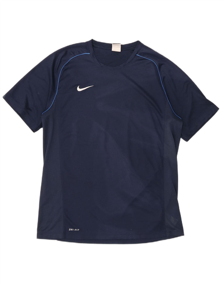 Tricou Nike Dri Fit pentru bărbați Top XL Bleumarin Poliester