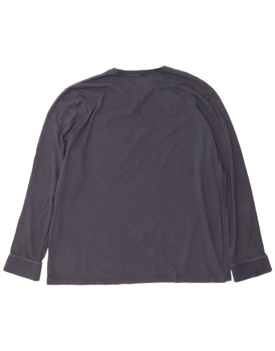 EDDIE BAUER Top pentru bărbați cu mânecă lungă, XL, bleumarin, bumbac