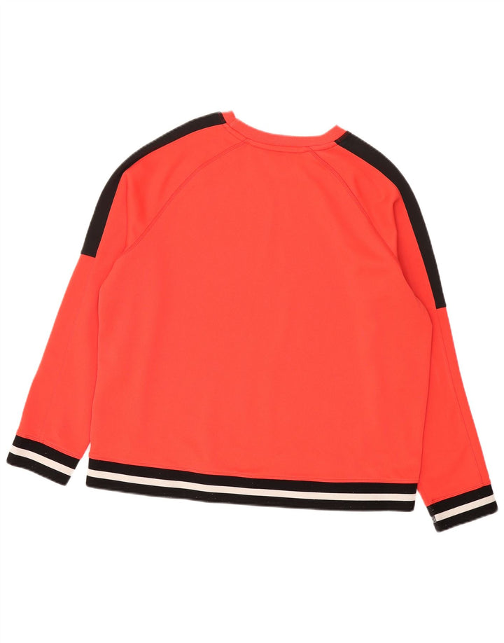 Pulover Dkny pentru femei UK 16, mare, roșu, poliester color bloc