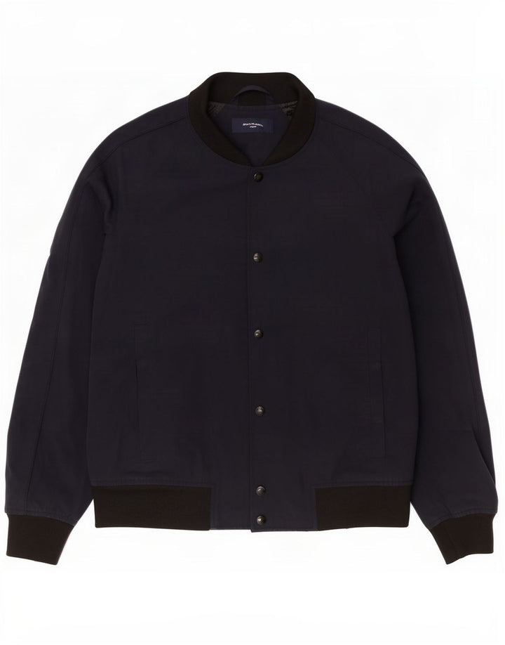 Paul Smith Bomber Jacket pentru bărbați UK 38 Medium Bluemarin Blue Poliester