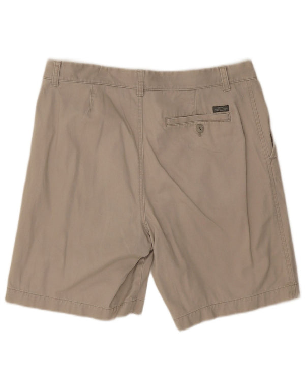 Pantaloni scurți chino pentru bărbați Marks & Spencer W34, mari, bej, bumbac