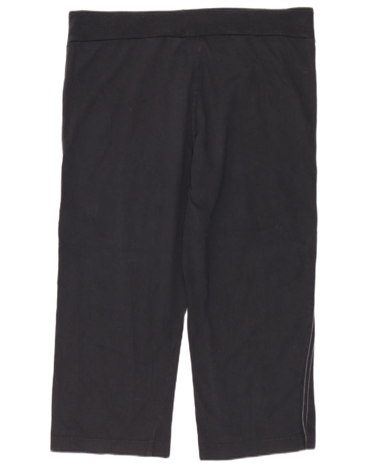 Pantaloni de trening Capri pentru femei Lotto UK 14 Medium Black
