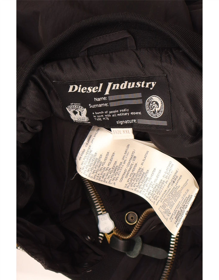 Bomber pentru bărbați Diesel UK 44 2XL Poliester negru