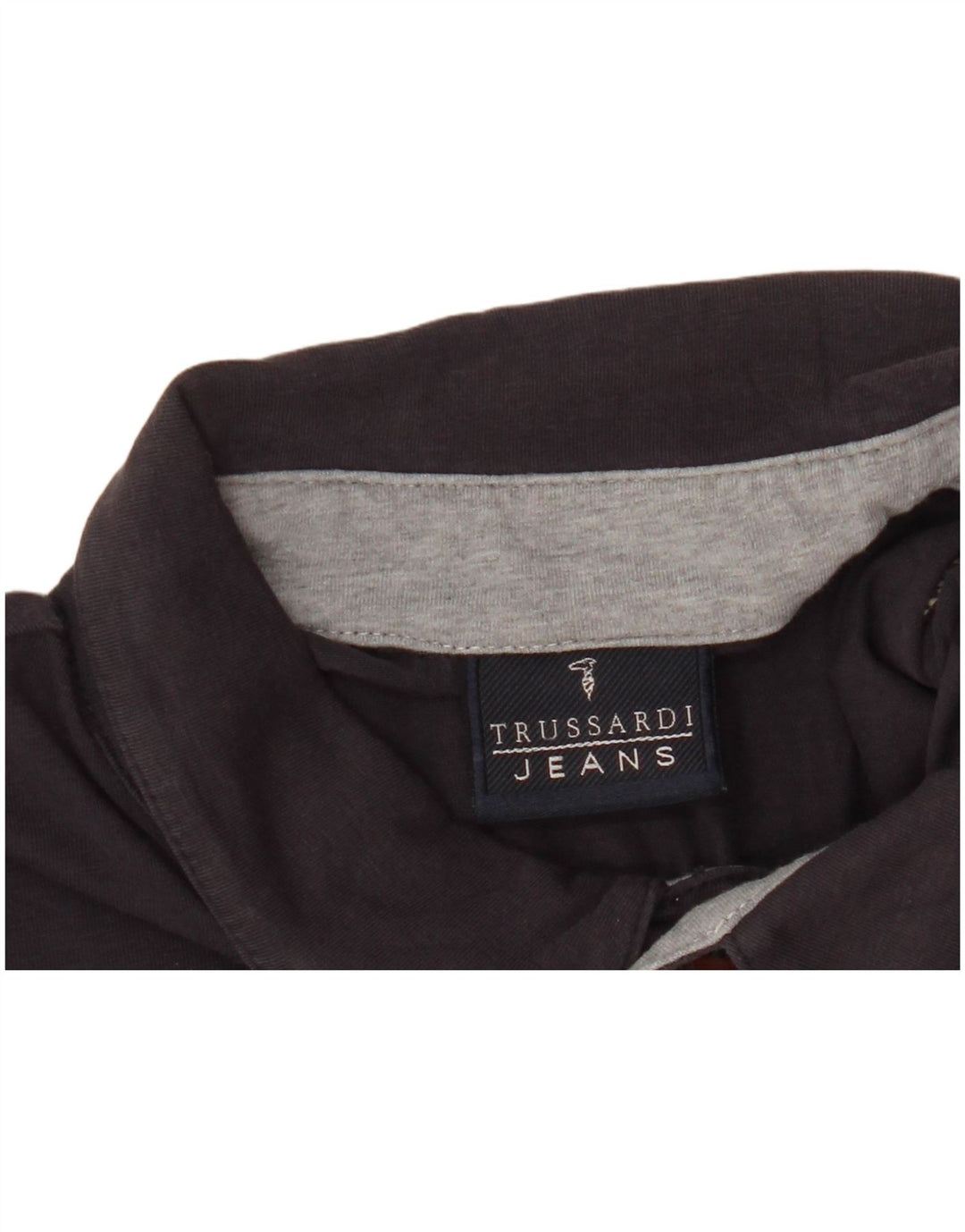 TRUSSARDI JEANS Tricou polo pentru bărbați, mare, albastru bleumarin, bumbac