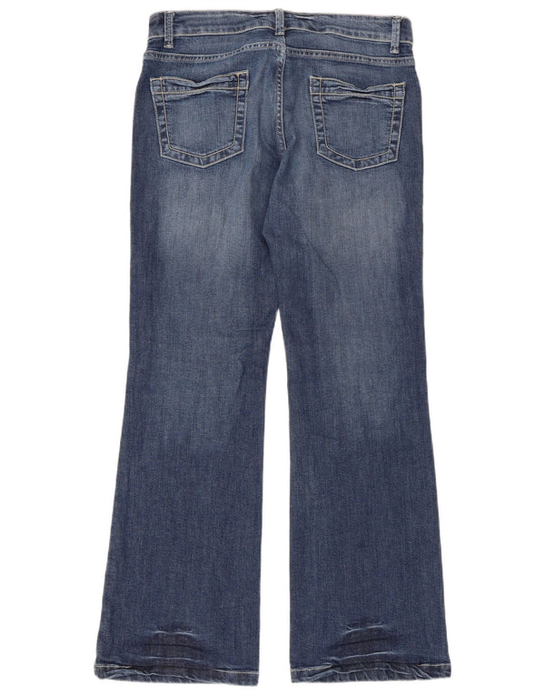 Blugi Bootcut pentru femei Marks & Spencer UK 12 Medium L33 L30 Bumbac albastru