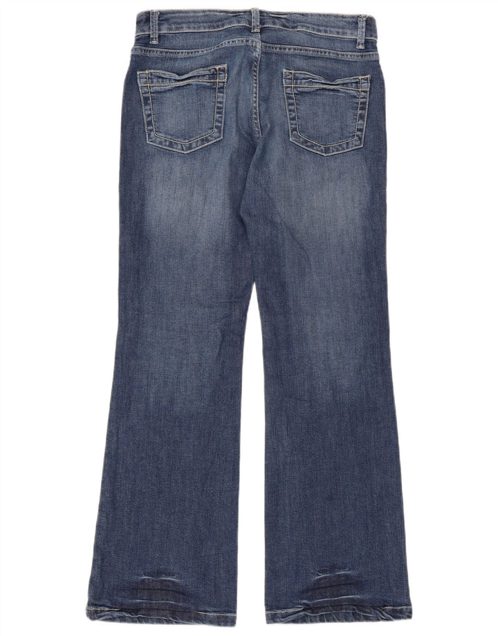 Blugi Bootcut pentru femei Marks & Spencer UK 12 Medium L33 L30 Bumbac albastru