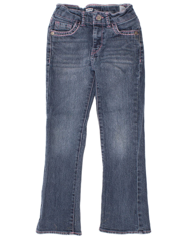 Blugi Bootcut Fete Levi's 5-6 Ani W20 L19 Albastru Ramie