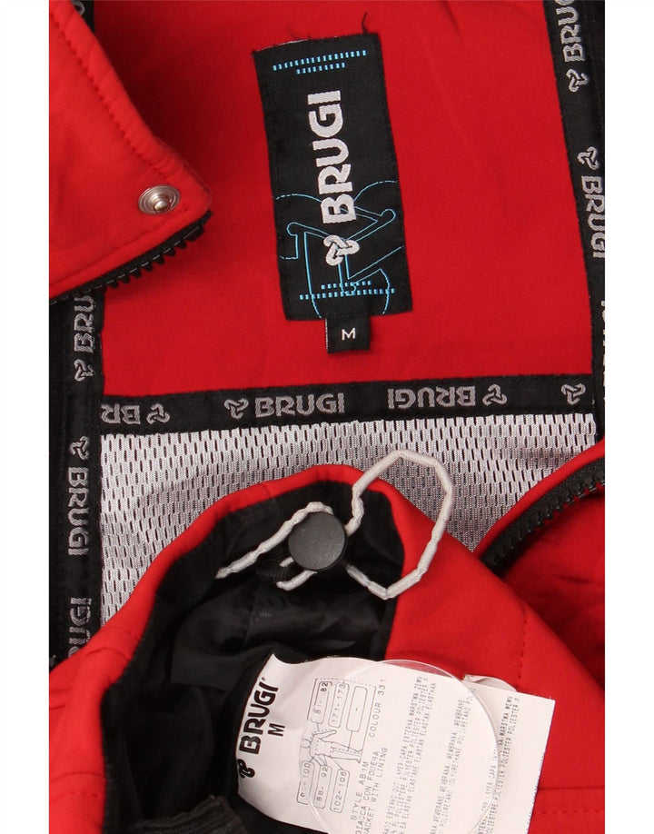 Jachetă de vânt pentru bărbați BRUGI UK 38 Poliester roșu mediu