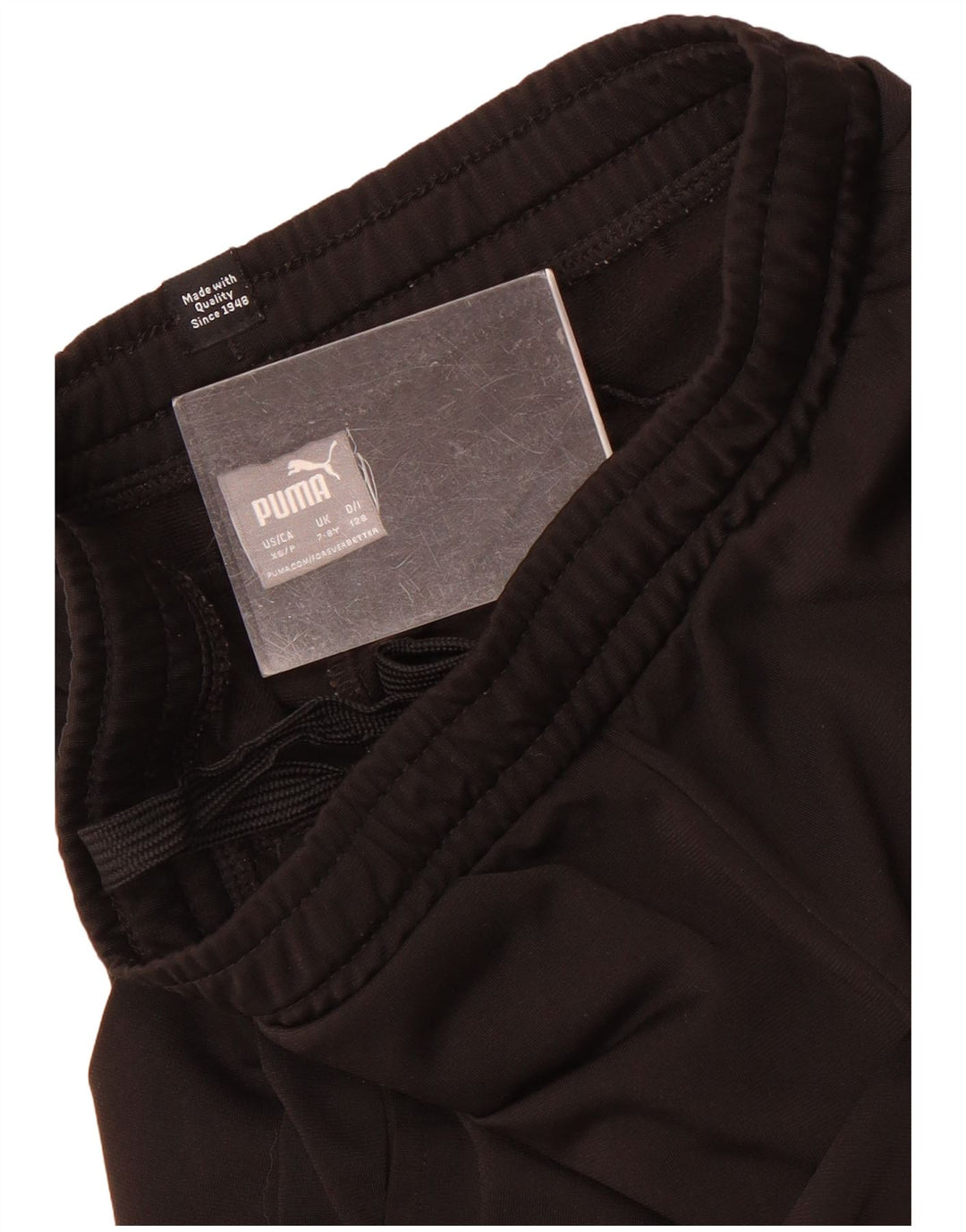 Pantaloni de trening Puma Băieți Joggeri 7-8 Ani Negru