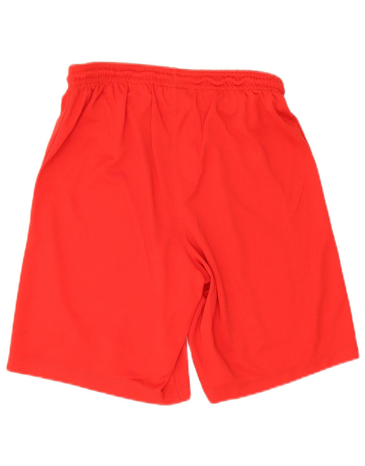 Pantaloni scurți sport subțiri Nike Dri Fit pentru bărbați, poliester roșu mic