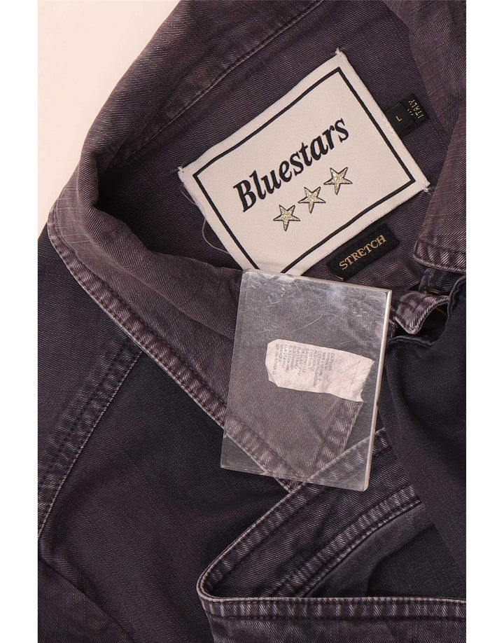 Jachetă de blugi pentru femei Bluestars UK 16 mare din bumbac bleumarin