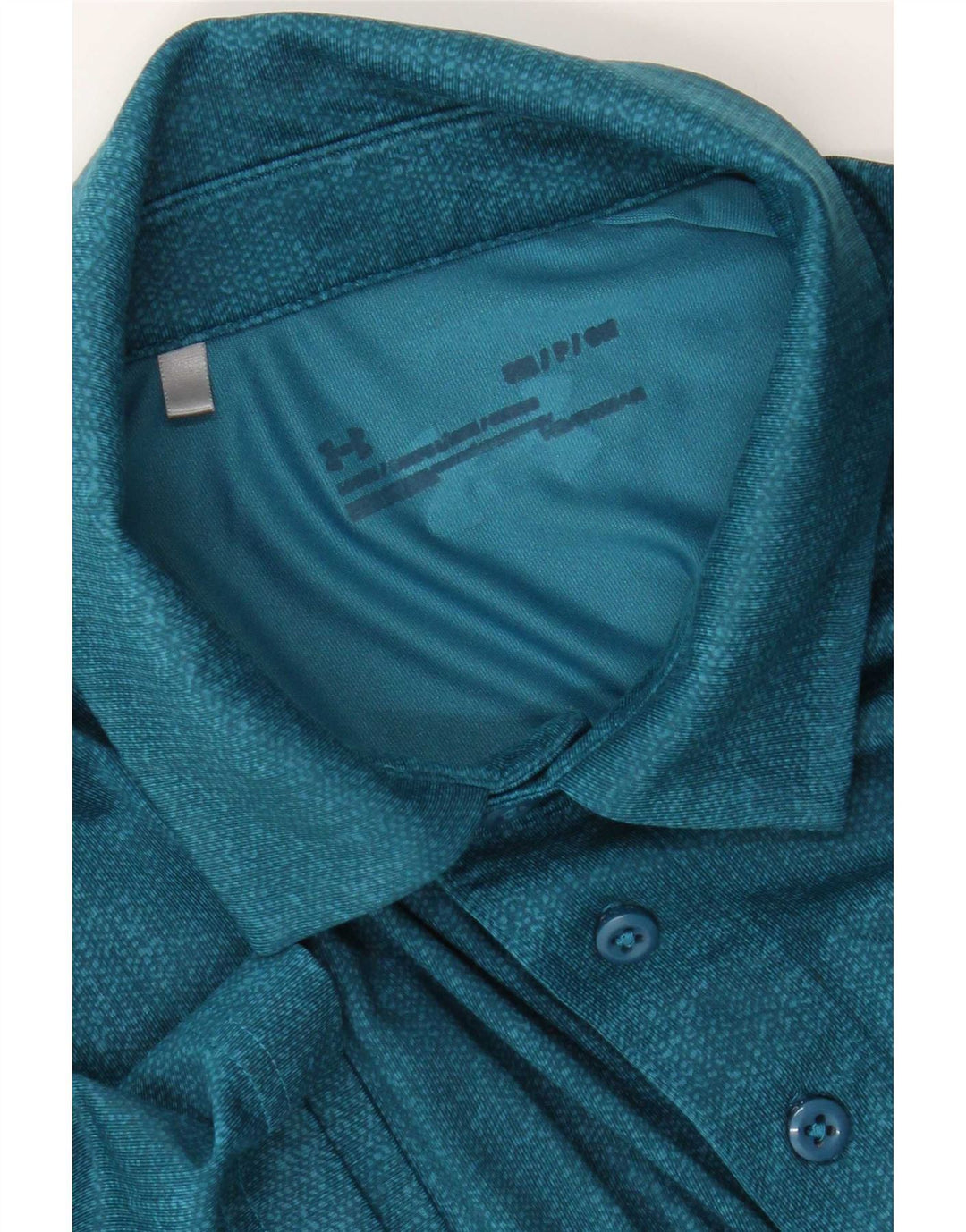Tricou polo Under Armour Heat Gear pentru bărbați, albastru mic