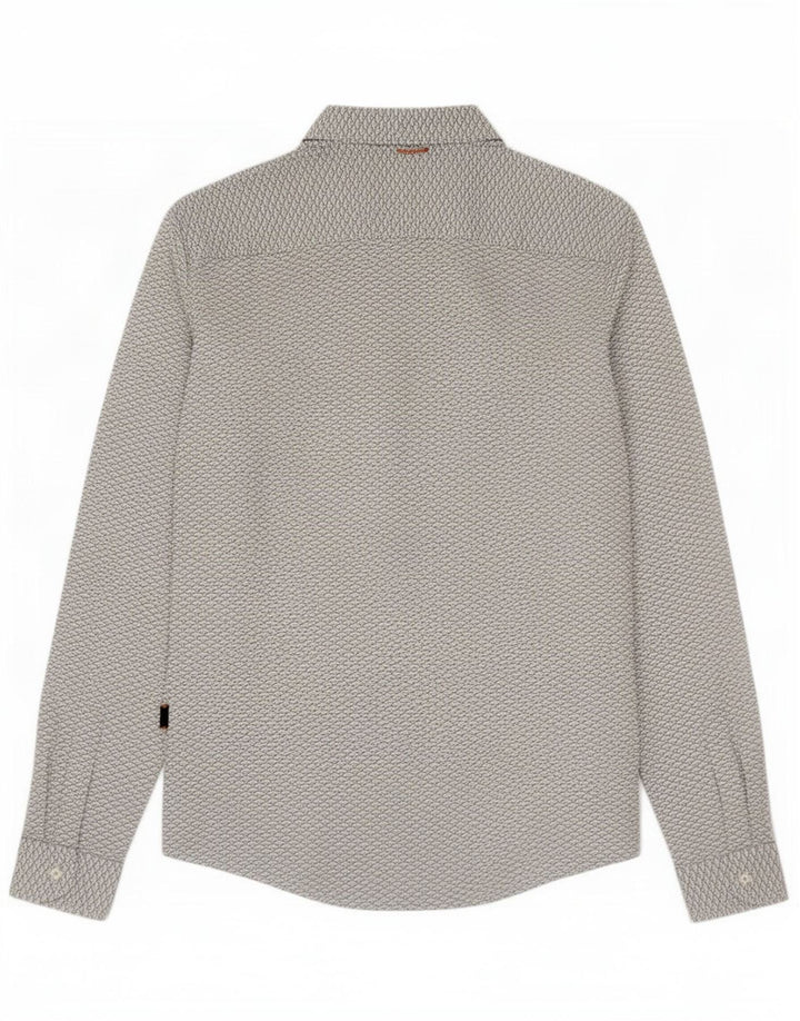 Cămașă Slim Fit Hugo Boss pentru bărbați, bumbac alb mediu