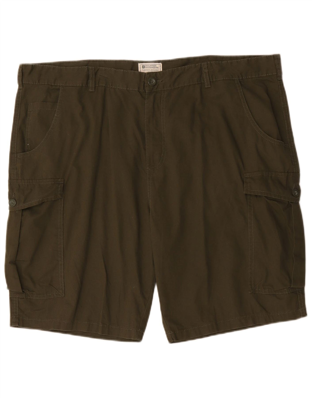 Pantaloni scurți cargo pentru bărbați Mountain Warehouse W44 2XL bumbac kaki