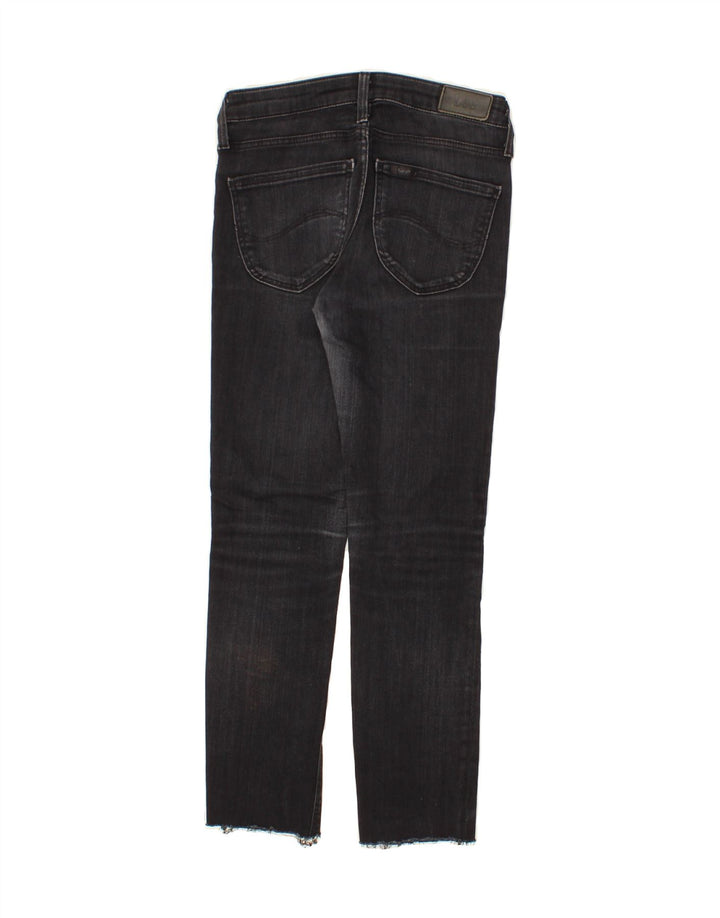 LEE Womens Scarlett Slim Jeans W25 L24 Black Cotton Vintage Lee and Second-Hand Lee from Messina Hembry 