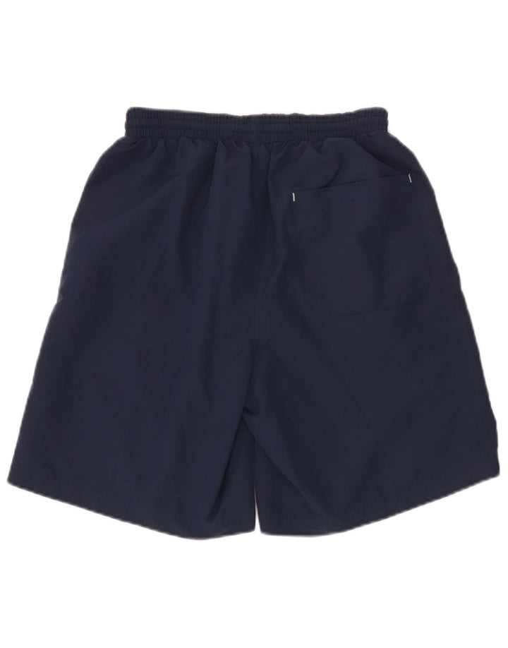 Pantaloni scurti sport Umbro pentru bărbați, poliester mici, albastru