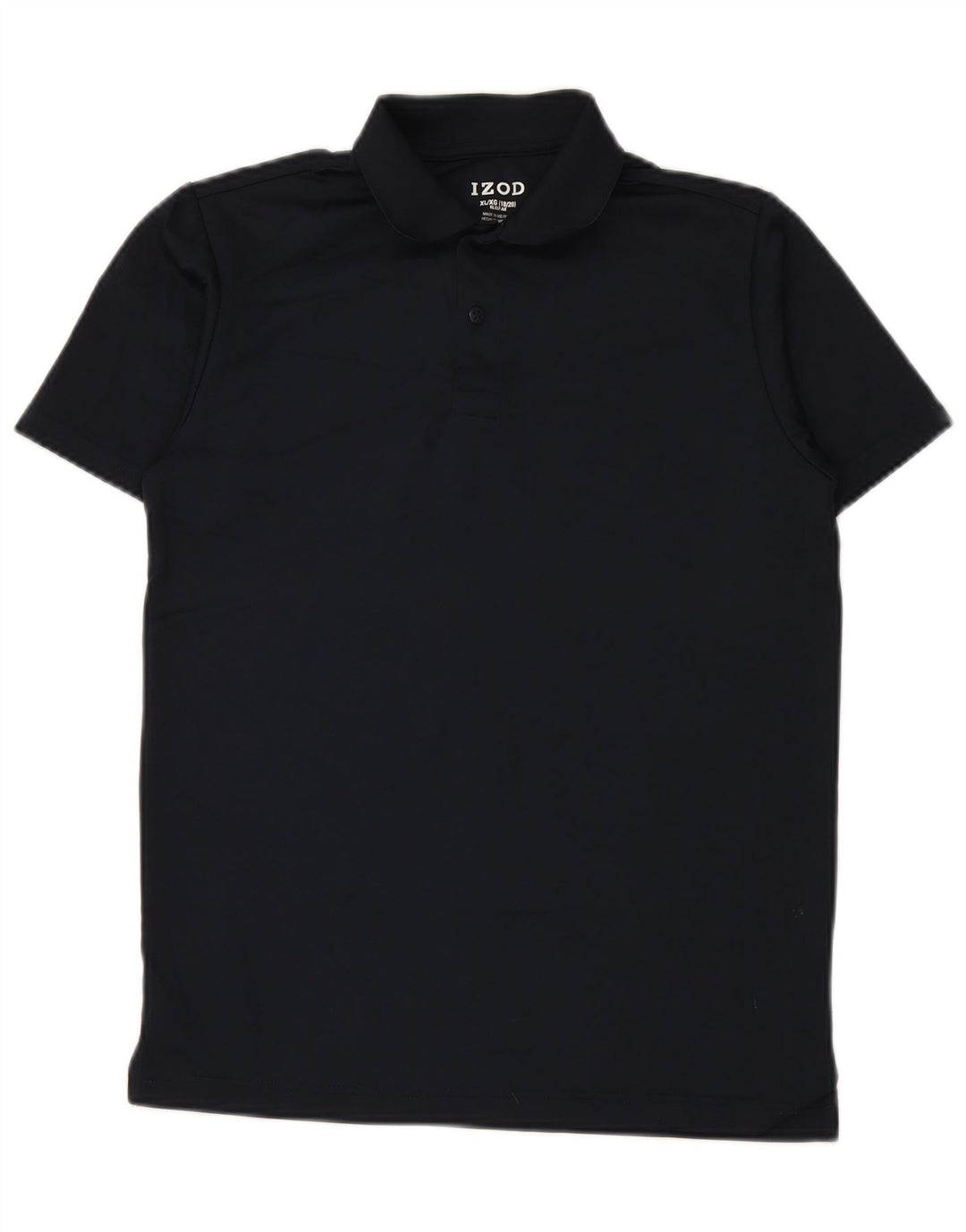 Tricou polo obișnuit IZOD băieți 15-16 ani XL bleumarin Poliester